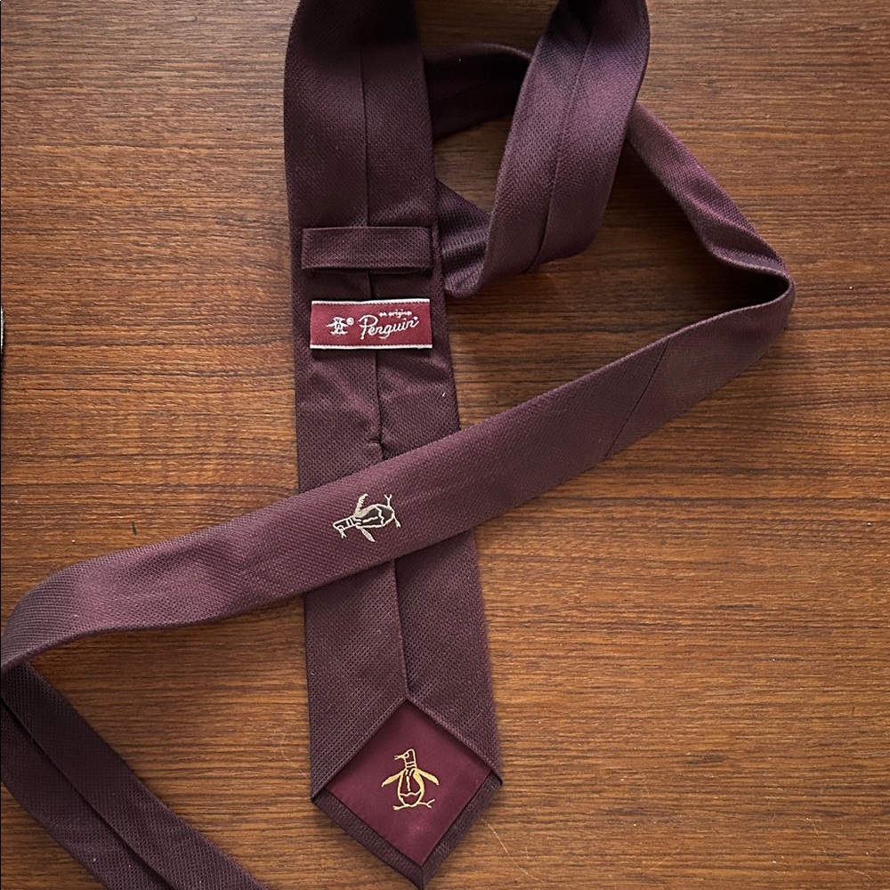 Original Penguin Men's Dark Brown Tie